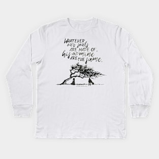 Wuthering Heights - Souls Kids Long Sleeve T-Shirt